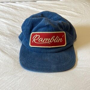 ramblin snapback hat